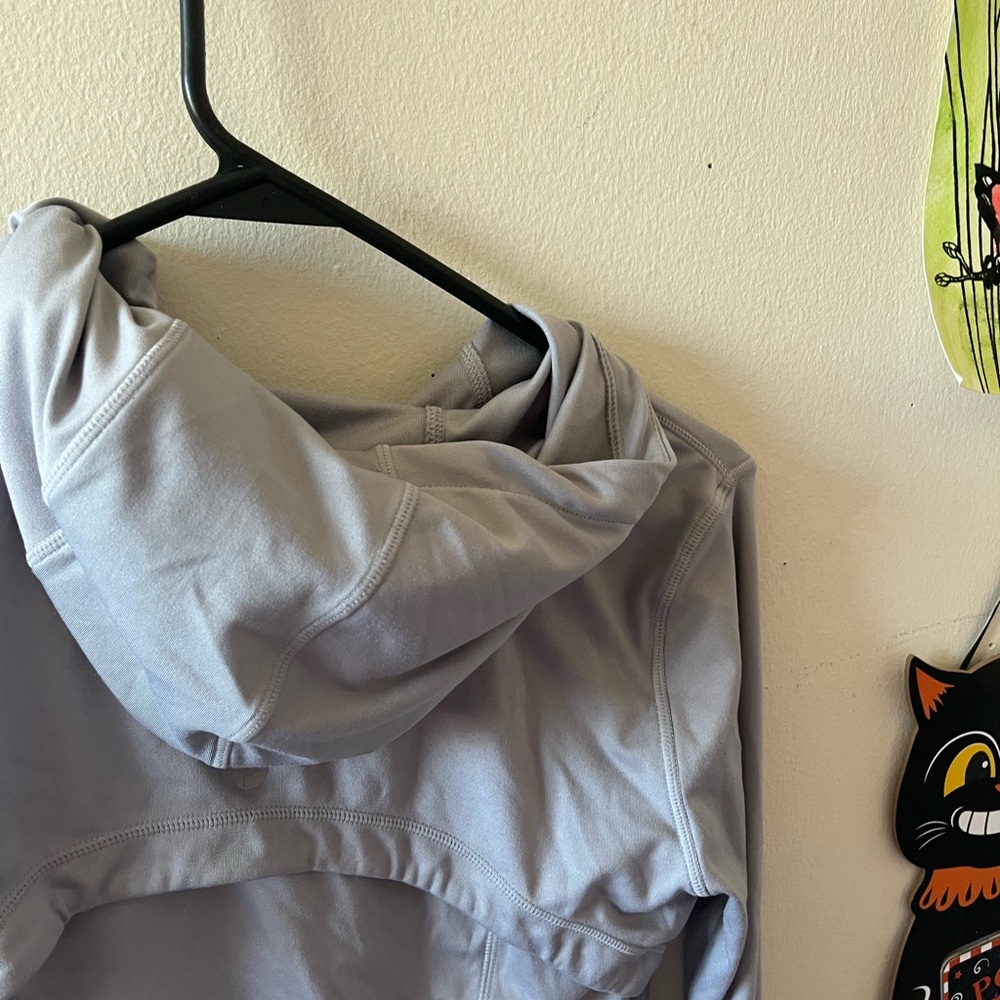 90 Degree By Reflex Light Gray Zip-Up